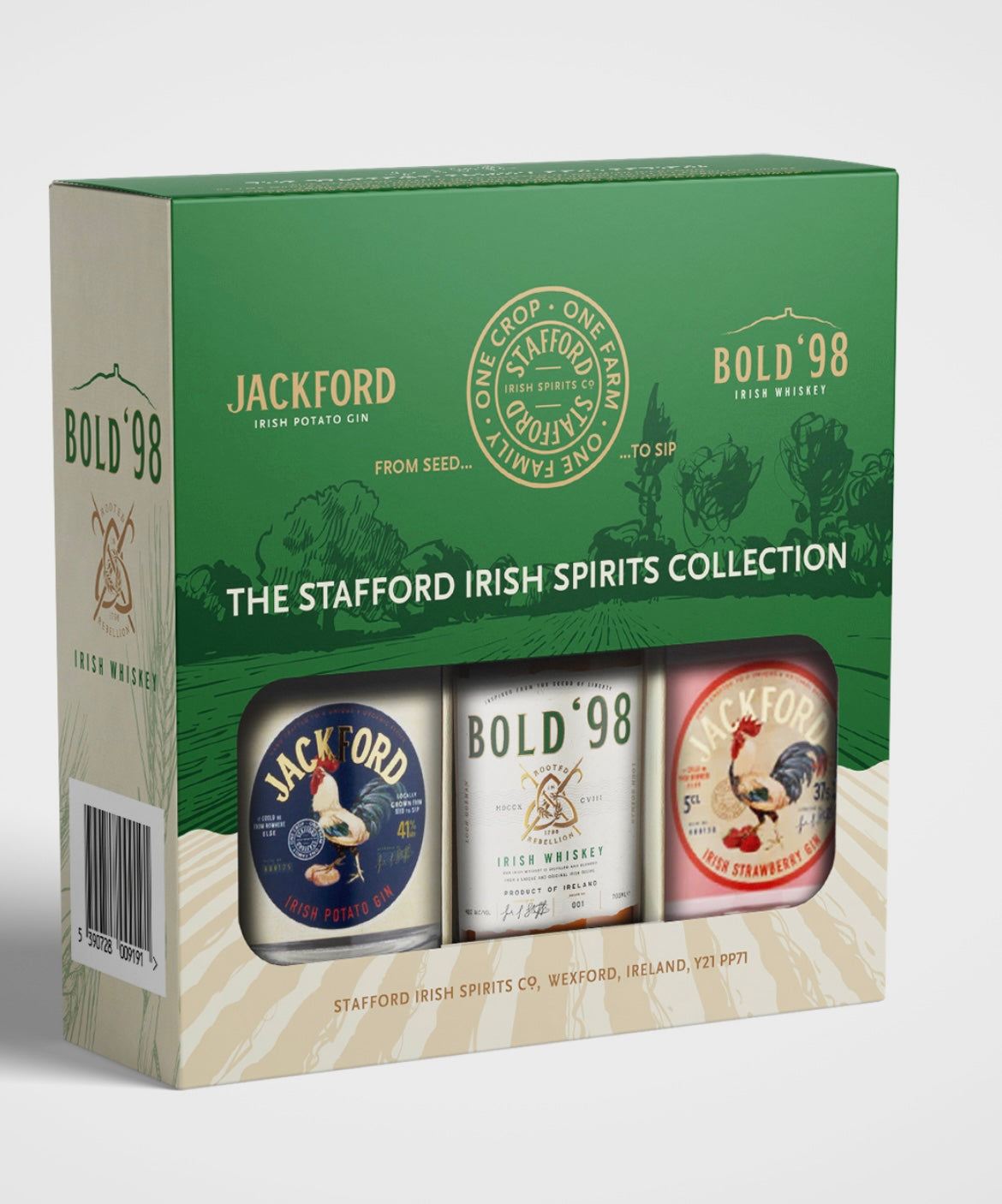 Stafford Irish Spirits Collection 3x5cl