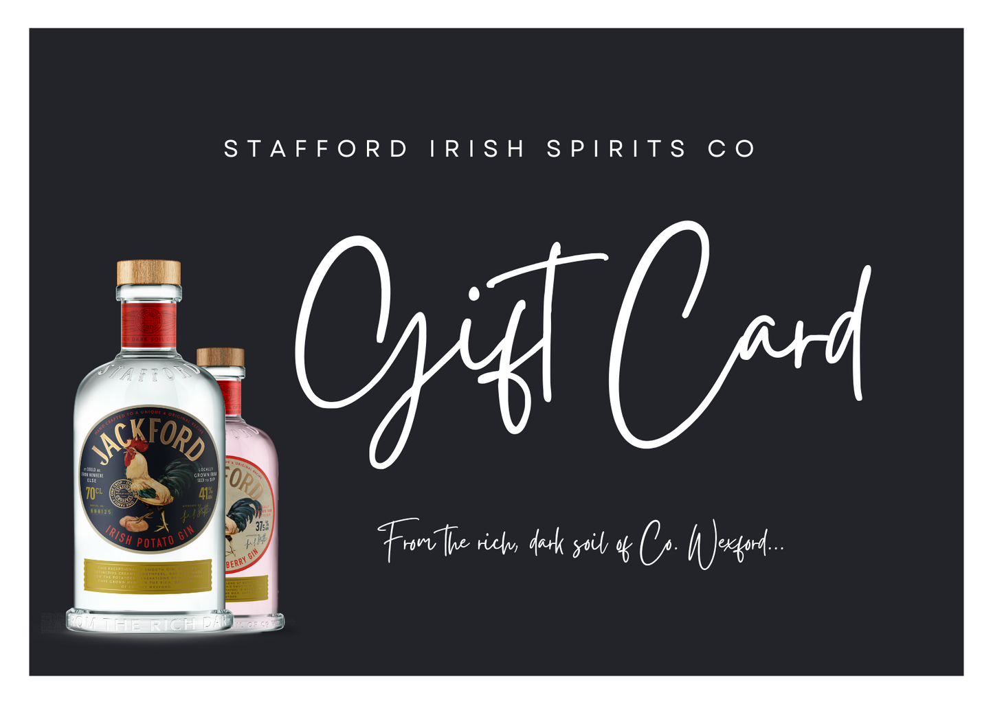 Jackford Irish Potato Gin Gift Voucher