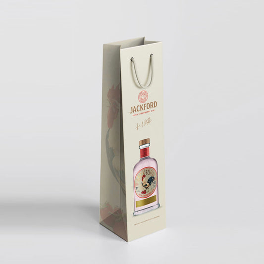 Jackford Irish Strawberry Gin Gift Bag