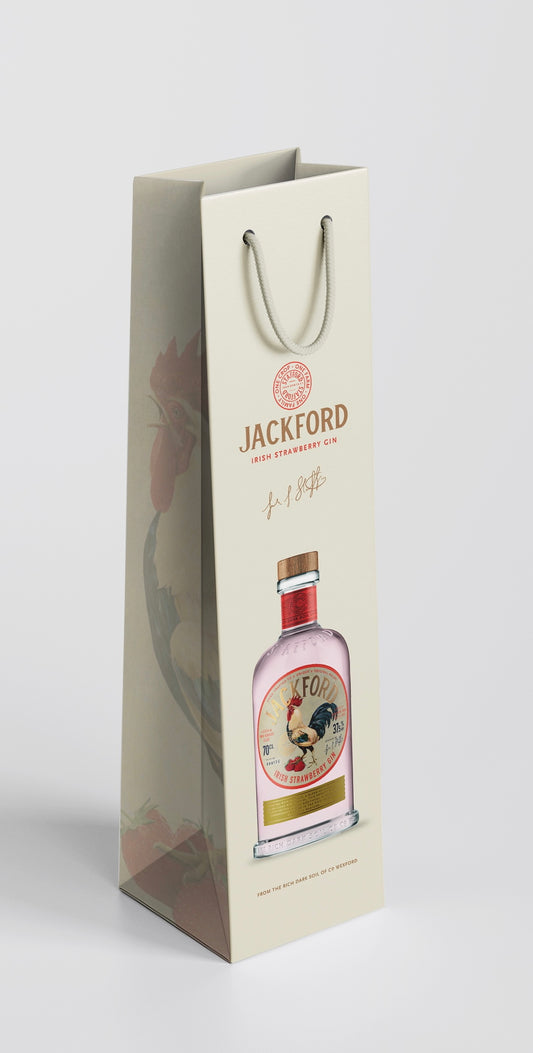 Jackford Irish Strawberry Gin Gift Bag